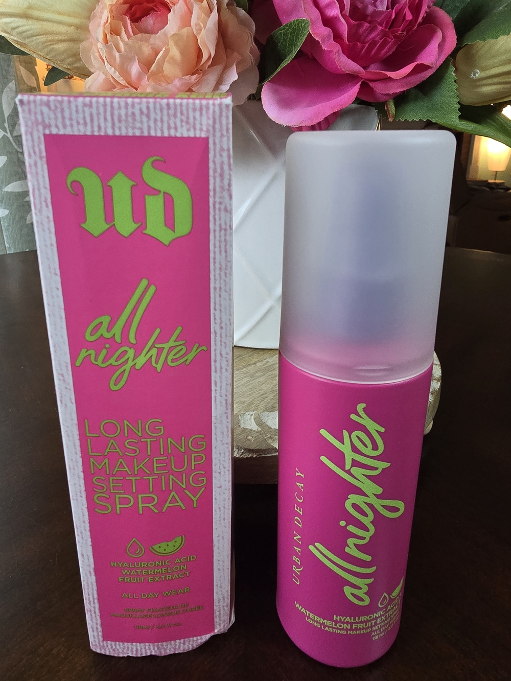 Urban Decay All Nighter Setting Spray - Watermelon 4fl oz NIB